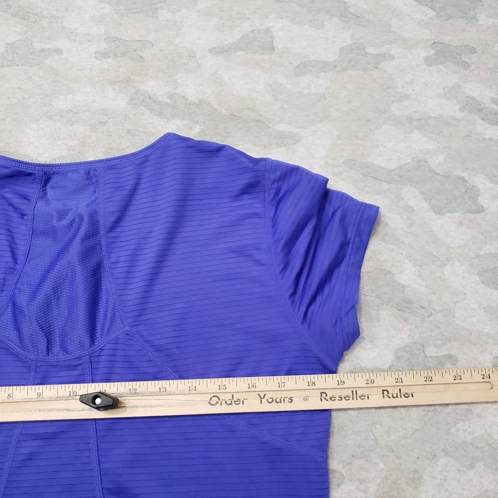Marmot Top Womens Large Purple Pullover Short Sleeve - Picture 8 of 10